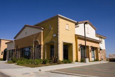 Commercial Stucco Facade